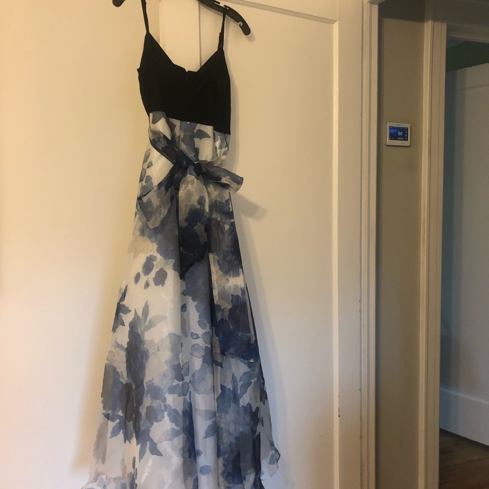 Eliza J Floor Length Evening Gown